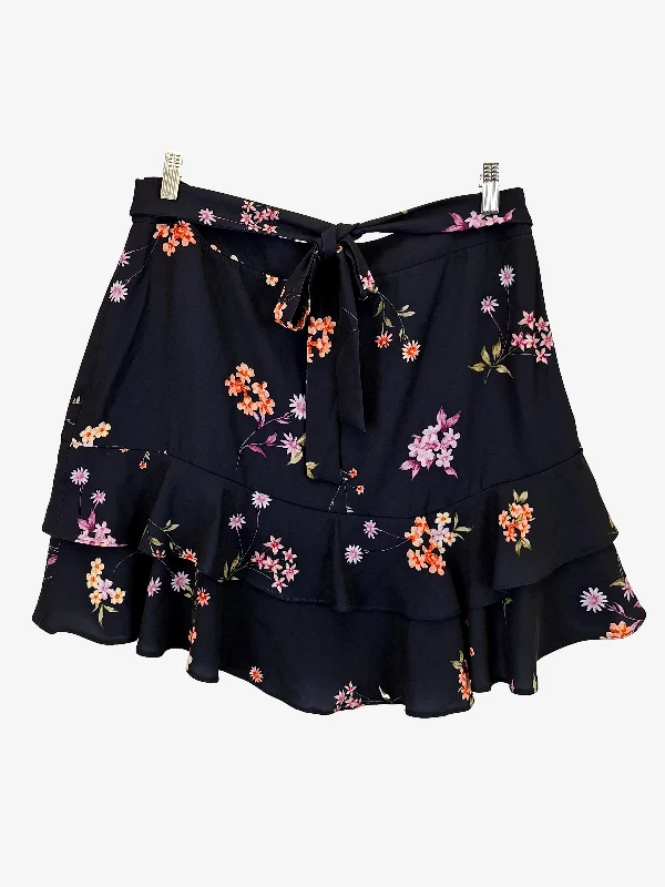 Portmans Classy Flutter Bloom Mini Skirt Size 14