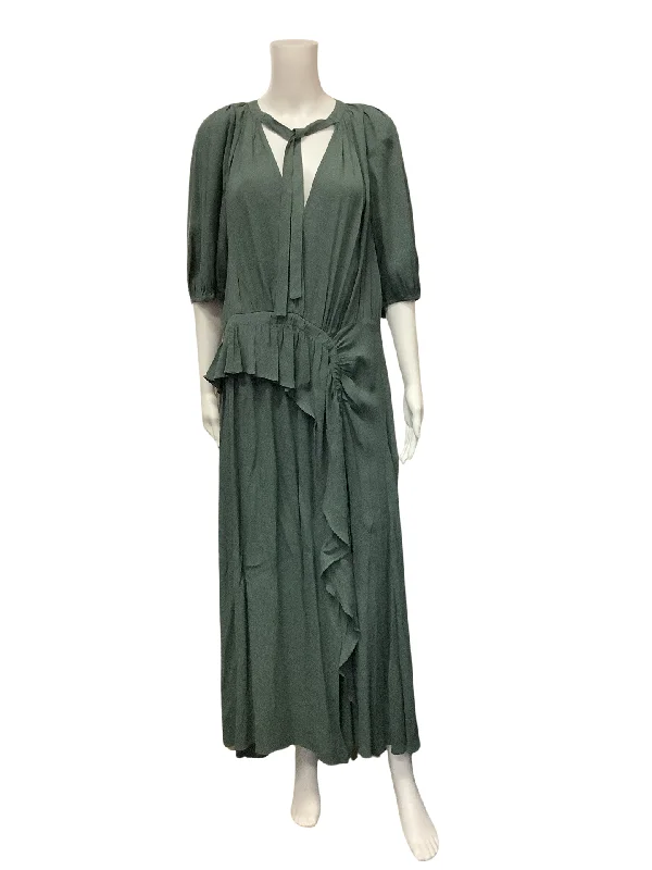 Ulla Johnson Women's Dress Green Size: L